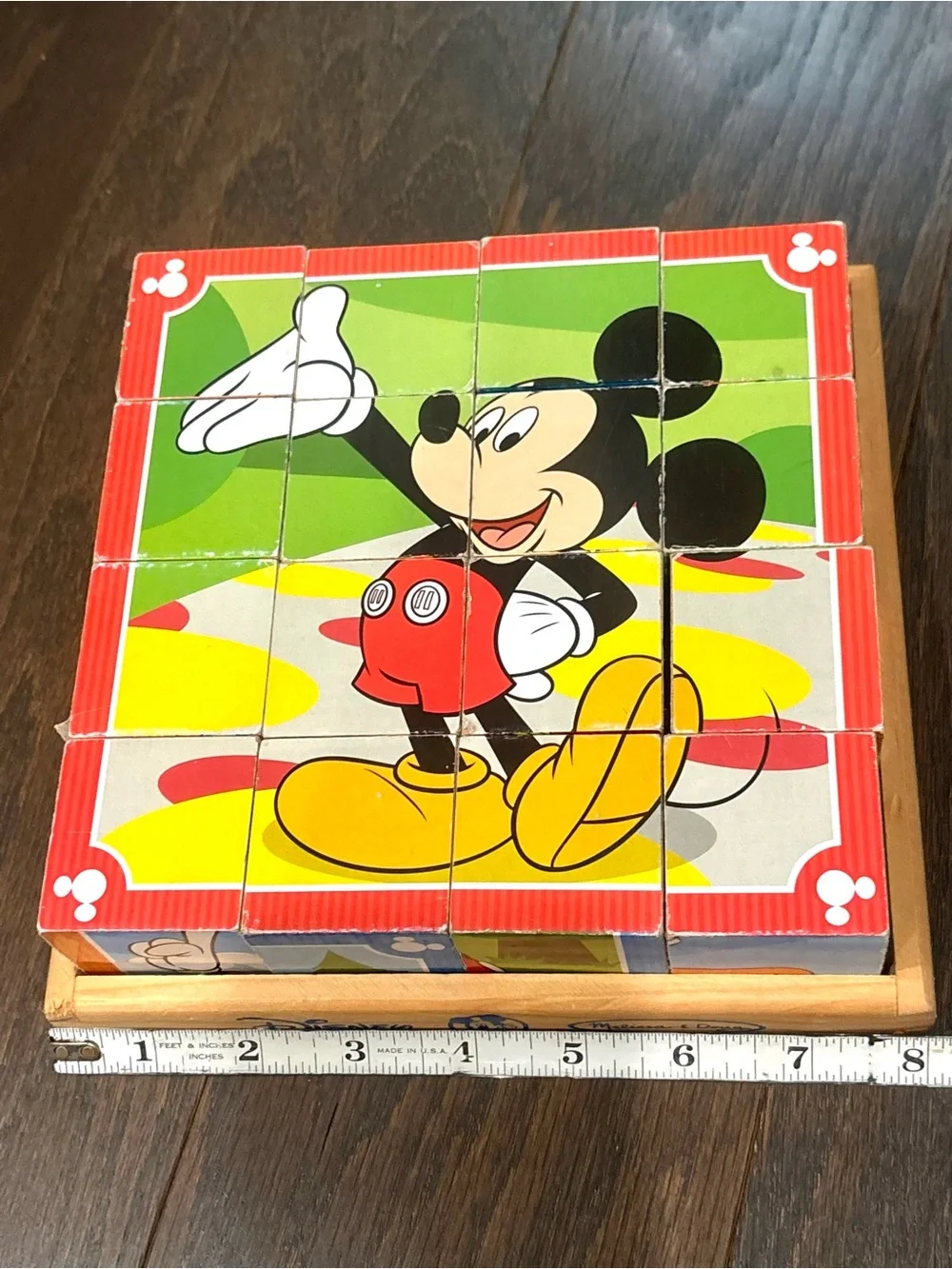 Disney Melissa & Doug 6-in-1 Wooden Mickey Mouse Clubhouse Theme Puzzle